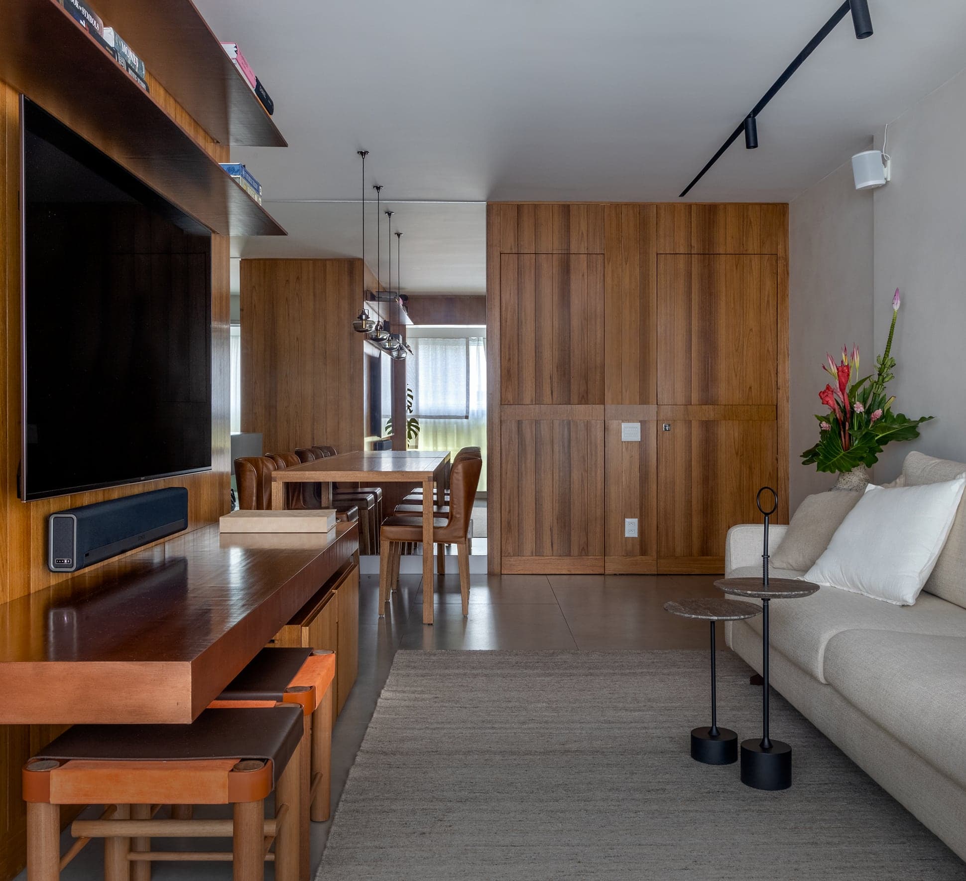 Living do Apartamento Kado